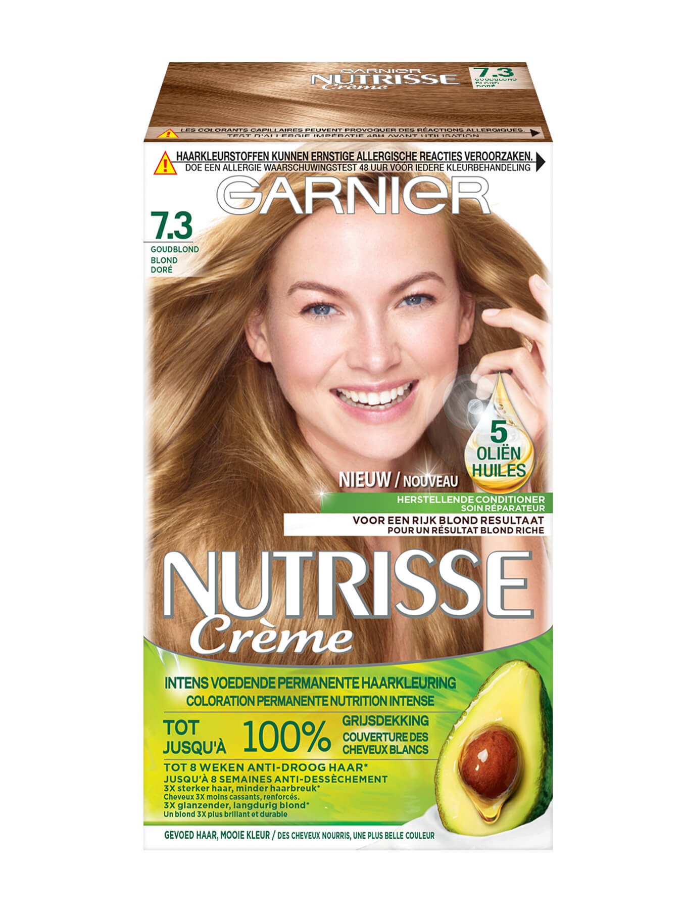 Nutrisse Creme 7.3 goudblond